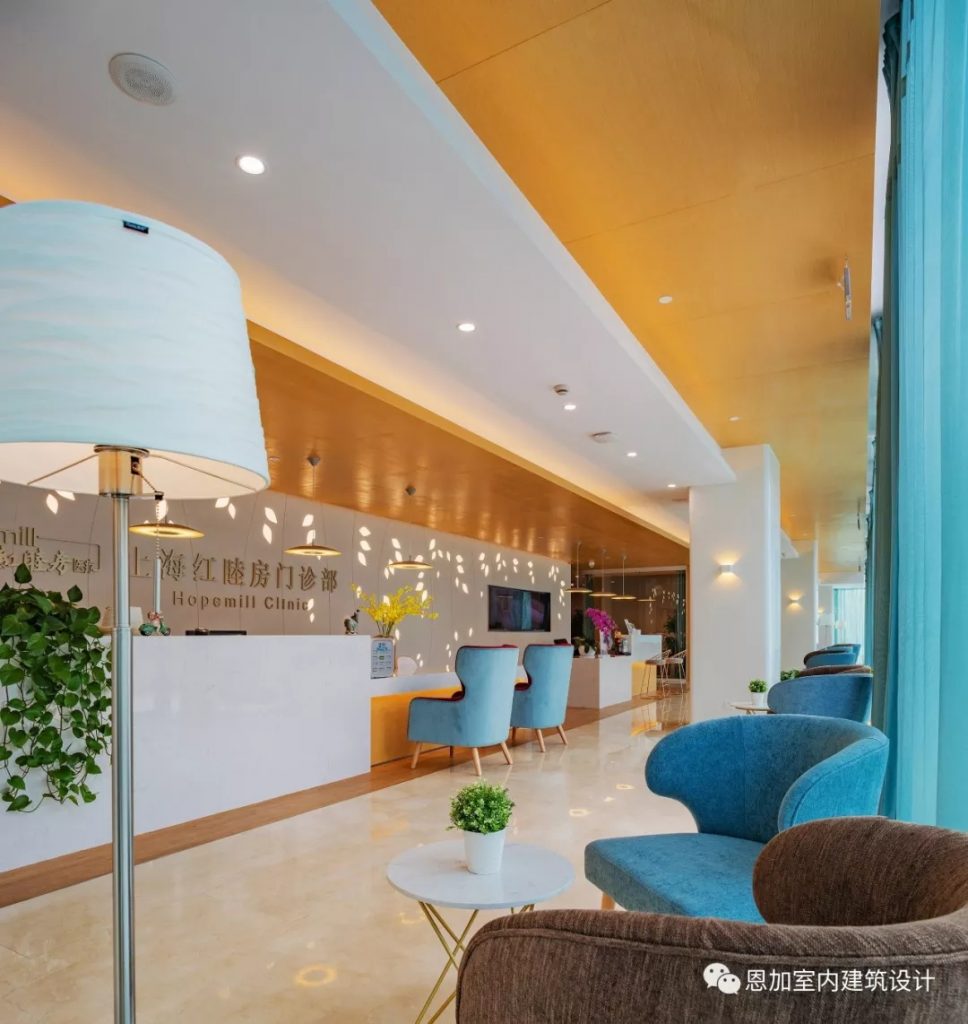 简约时尚的上海红睦房医疗室内建筑设计