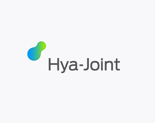 Hya-Joint制药公司医疗产品凉爽柔和的形象的品牌设计