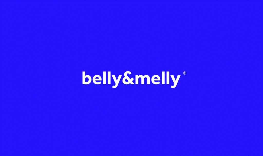 母婴护理belly&melly医疗品牌设计，用纯净的蓝色让你更加舒适