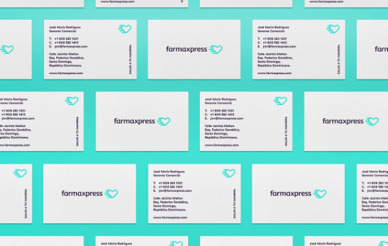 Fermixpress医药商店医疗品牌设计，将灵活的服务放入可视化，简洁明了