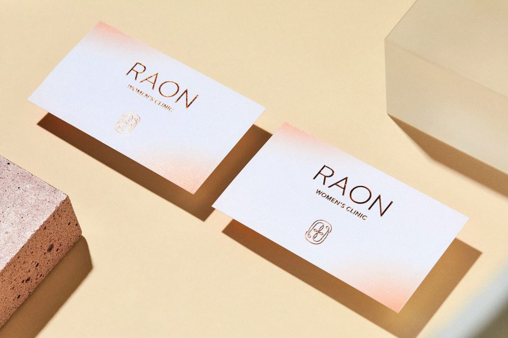 韩国Raon妇科诊所医疗品牌设计，普通中的不普通
