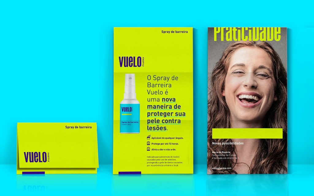 Vuelo Pharma品牌形象设计