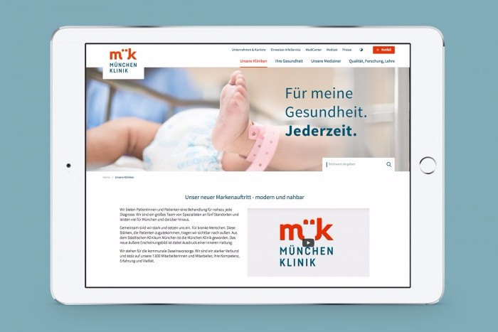 [MHD°妙合分享]慕尼黑市立医院更名为慕尼黑诊所并推出新医院形象