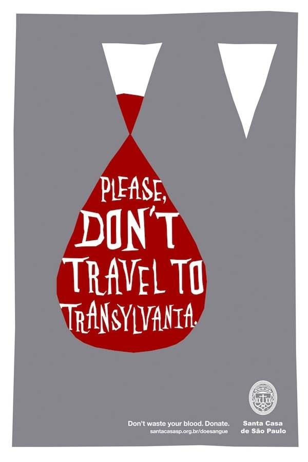 Santa Casa 献血海报欣赏