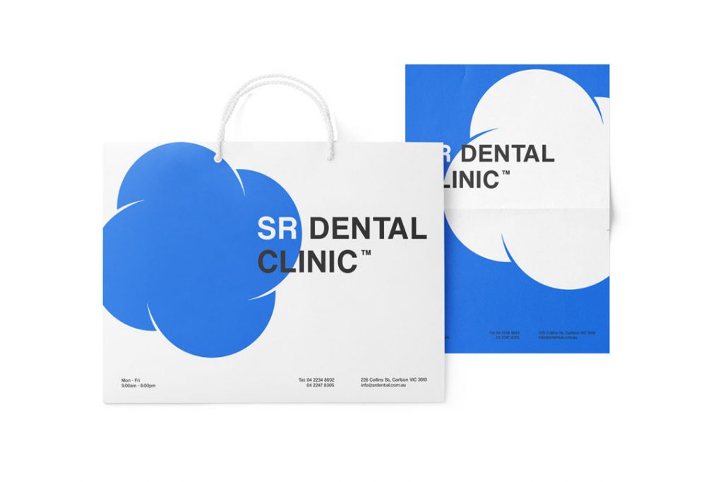 位于澳大利亚墨尔本的牙科诊所， SR Dental Clinic品牌设计分享