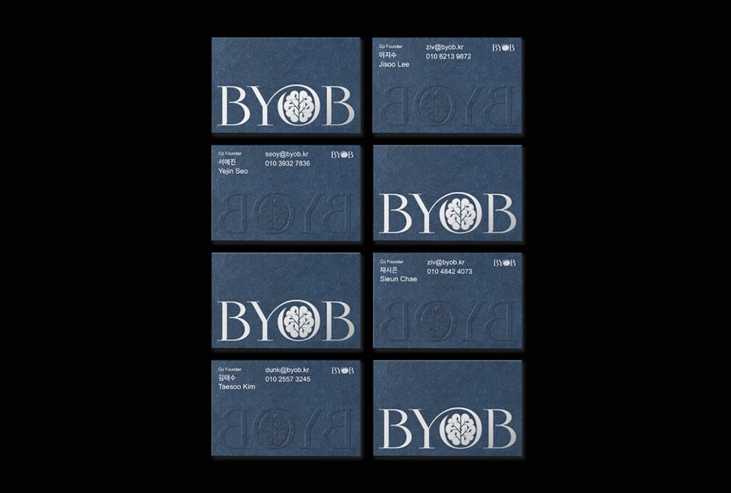 韩国BYOB，一个恢复大脑健康的品牌形象设计欣赏