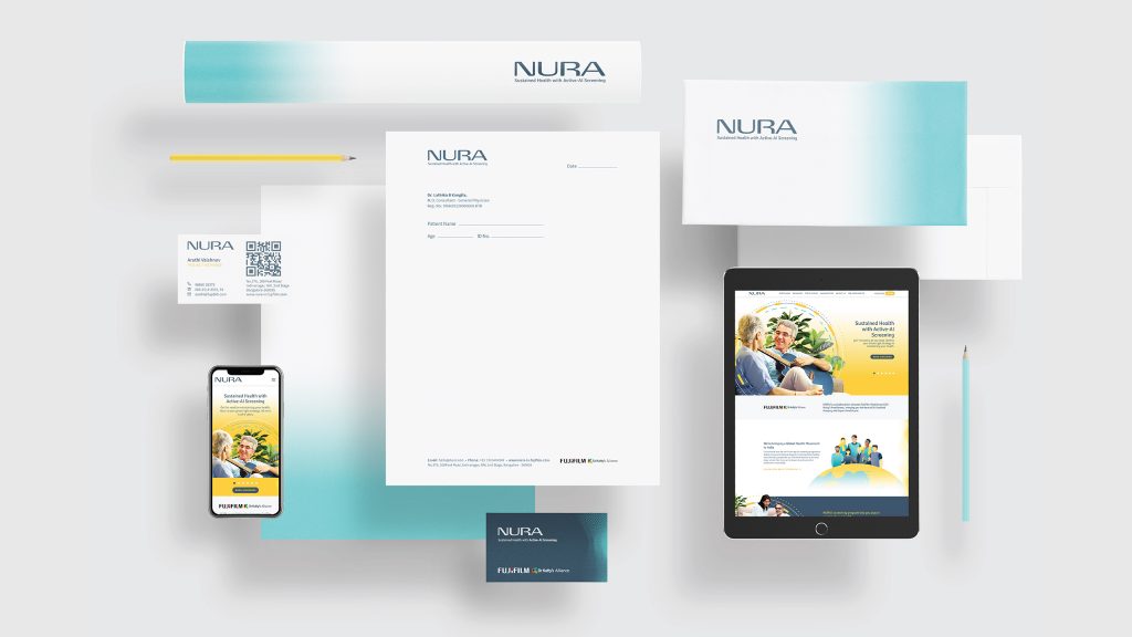 人工智能的癌症筛查中心，NURA医疗网站设计欣赏