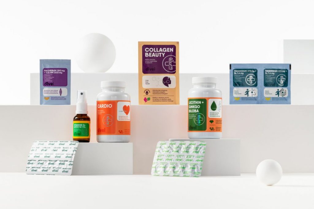 让健康补充剂的世界无缝导航，Olvel保健品包装设计欣赏