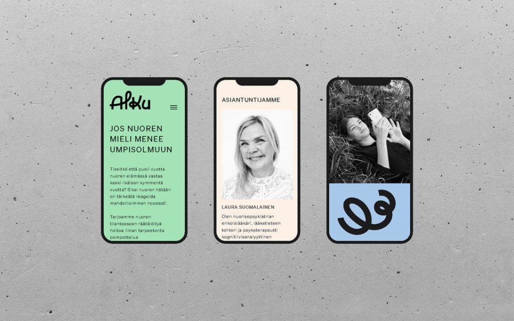 年轻人的心理健康诊所，Alku品牌设计欣赏