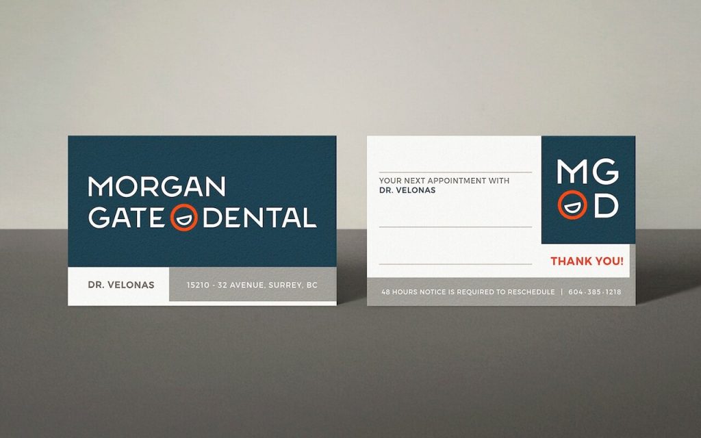 MORGAN GATE DENTAL牙科诊所医疗品牌VI设计欣赏