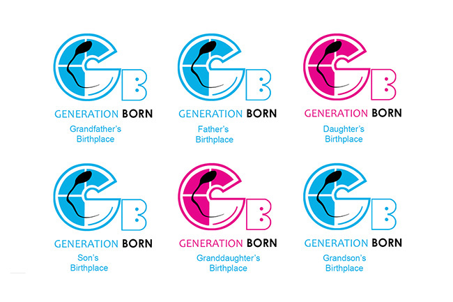 见证生命的诞生，Generation Born医疗品牌VI设计欣赏