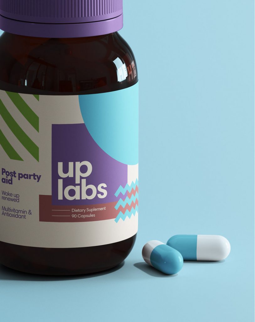 UpLabs医药品牌VIS及包装设计欣赏