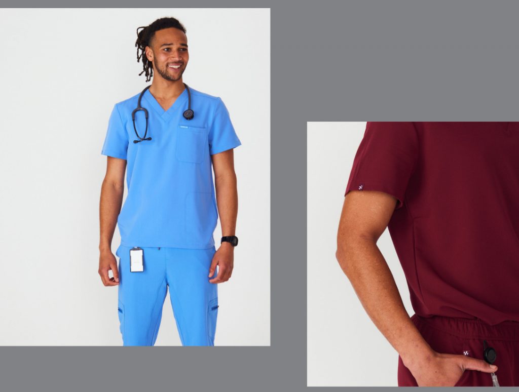 在医疗服装领域提供了一个与众不同的亮点，Scrub Lab品牌设计欣赏