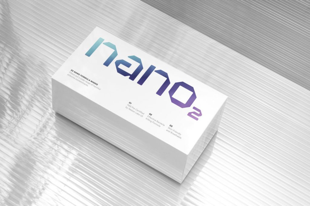Nano2医用级口罩包装设计欣赏