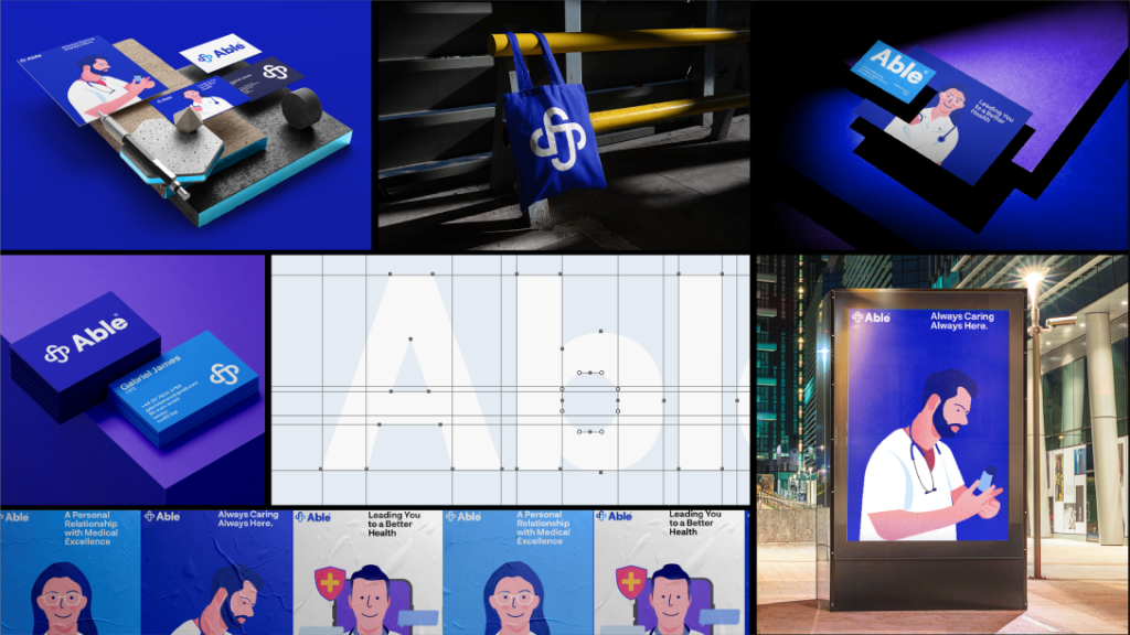 Able医药品牌升级设计欣赏