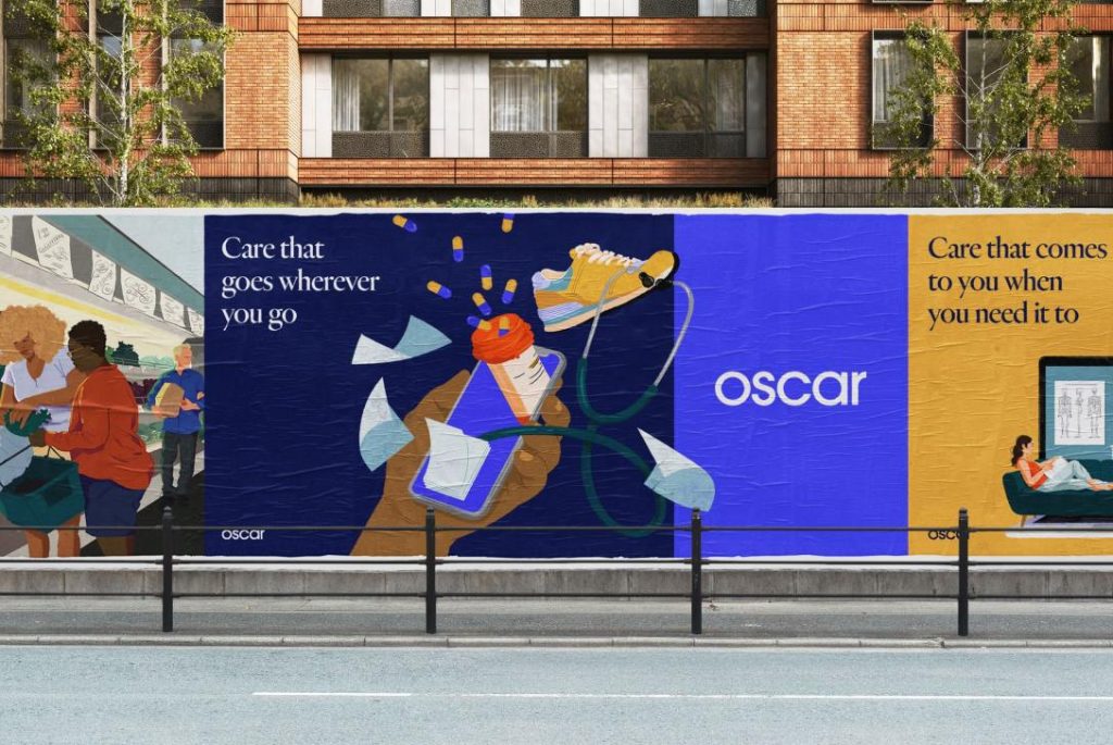 Oscar现代医疗保健运动品牌设计欣赏