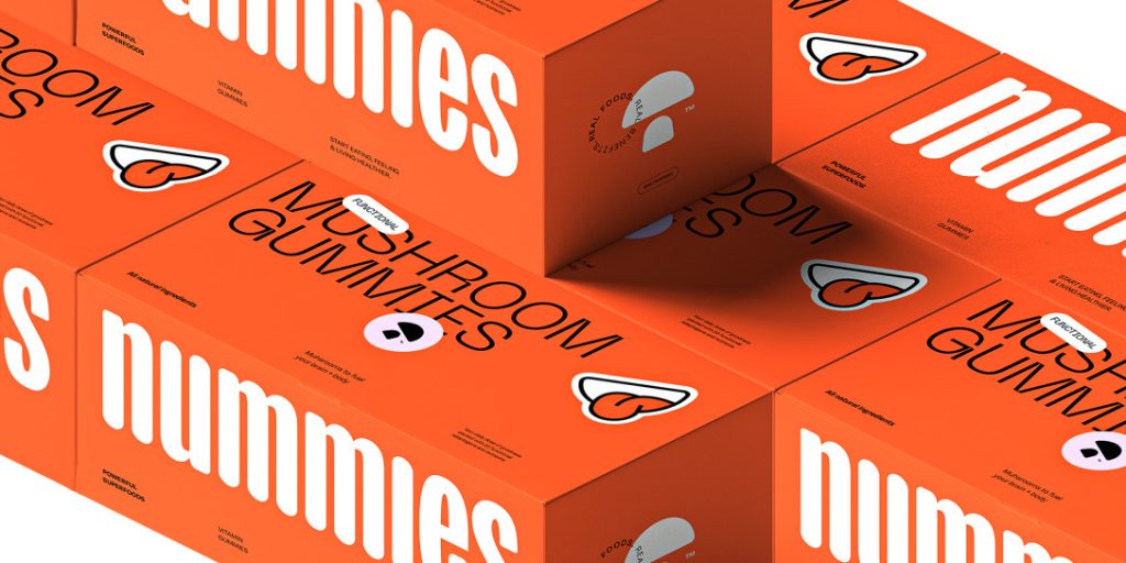 NUMMIES品牌维生素/保健品包装设计欣赏