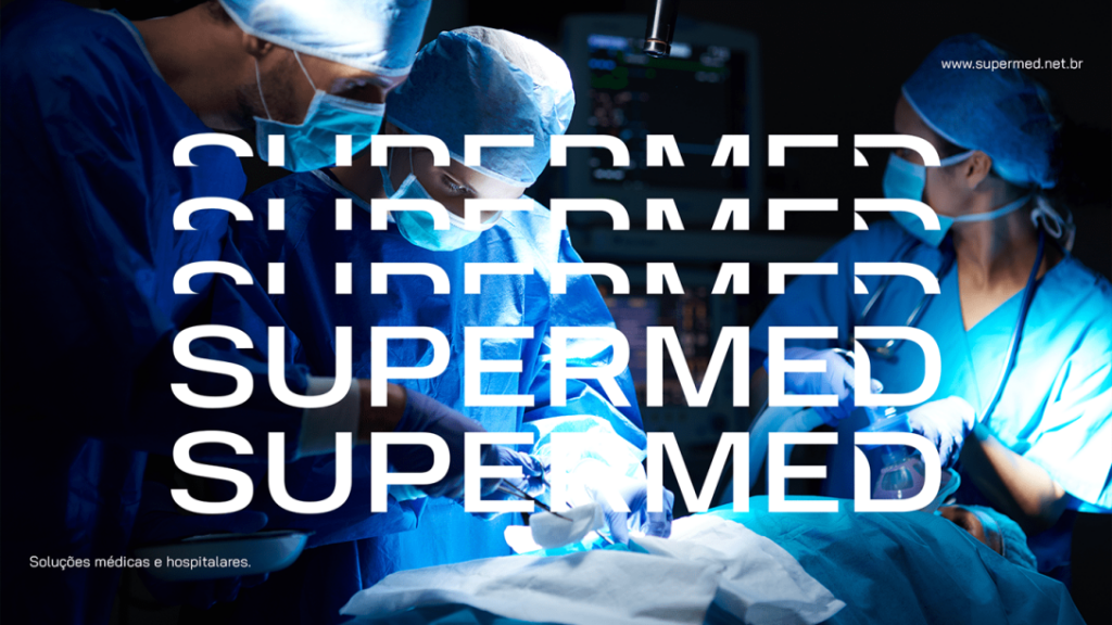 SUPERMED医疗品牌VIS设计欣赏