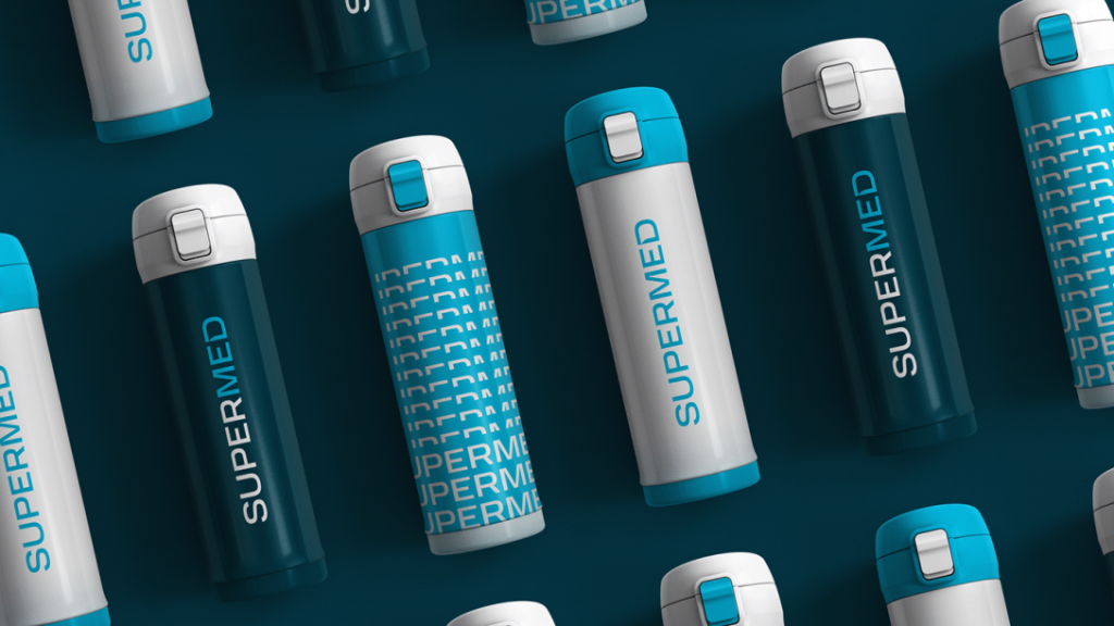 SUPERMED医疗品牌VIS设计欣赏