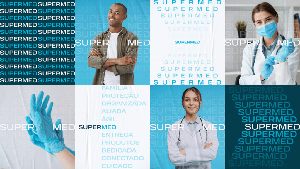 SUPERMED医疗品牌VIS设计欣赏