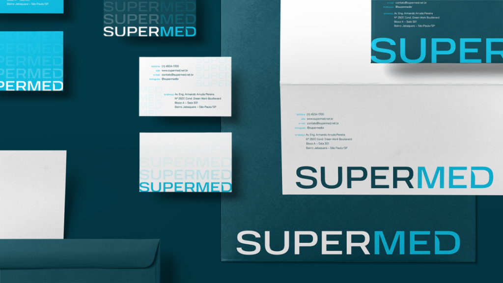 SUPERMED医疗品牌VIS设计欣赏
