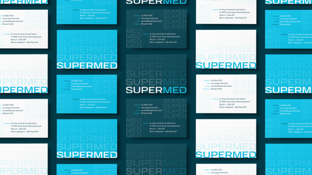 SUPERMED医疗品牌VIS设计欣赏