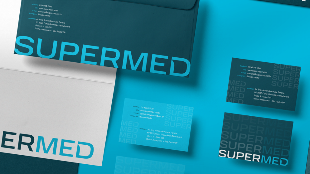 SUPERMED医疗品牌VIS设计欣赏