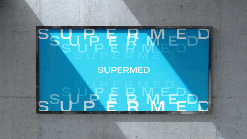 SUPERMED医疗品牌VIS设计欣赏