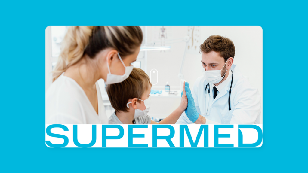 SUPERMED医疗品牌VIS设计欣赏