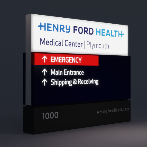 Henry Ford Health医疗品牌VIS设计欣赏